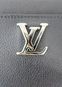 Louis Vuitton Lockme Zippy Wallet Black