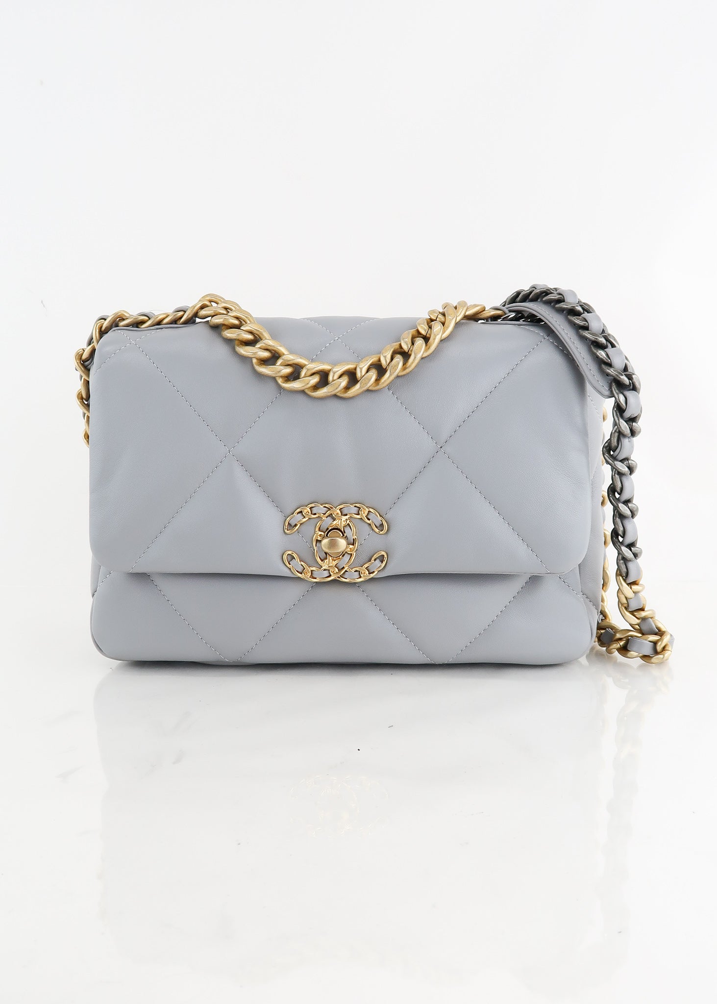 Chanel 19 Flap Bag Lambskin In White THU MUA ĐỒ HIỆU  Mua Hàng Hiệu Toàn  Quốc Giá Cao