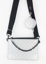 Load image into Gallery viewer, Louis Vuitton Damier Trio Pouch Glitter