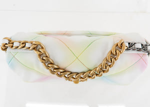 Chanel 19 Goatskin Multicolor Medium Flap – DAC
