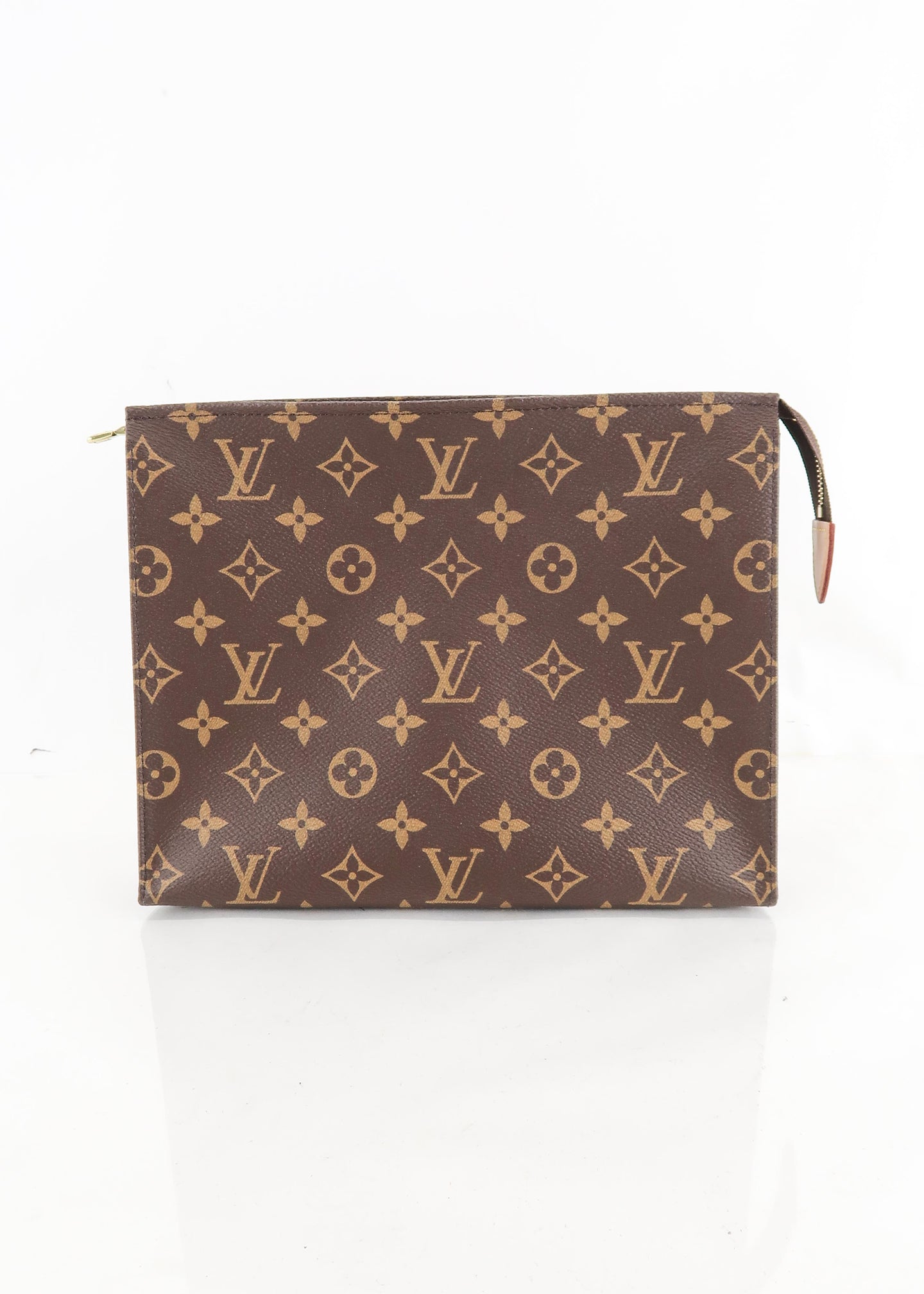 LOUIS VUITTON Toiletry 26 Monogram Canvas Cosmetic Pouch Brown