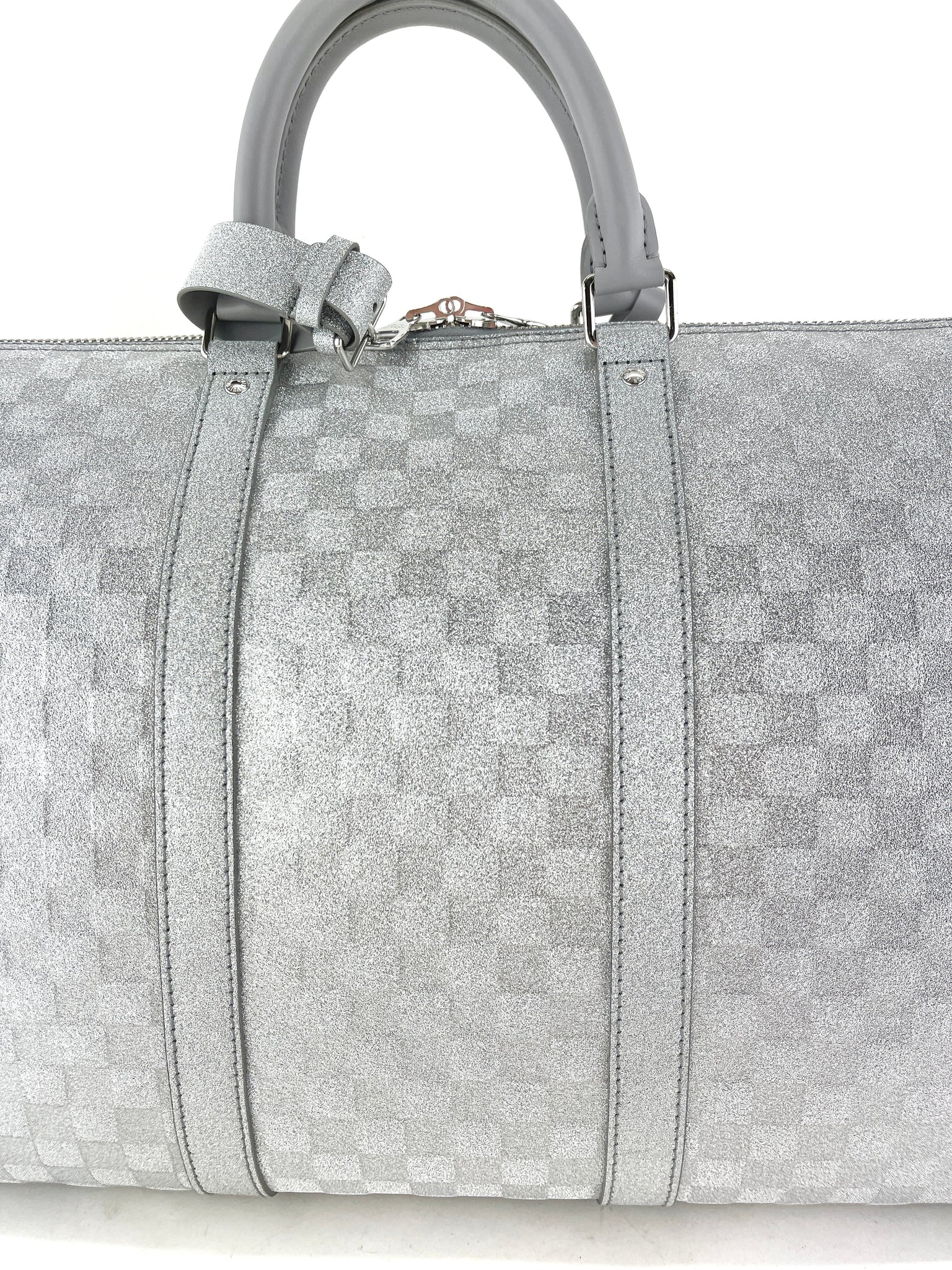 Louis Vuitton 2022 Damier Glitter Keepall Bandouliere 50 - Silver Luggage,  Handbags - LOU717633