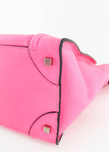 Load image into Gallery viewer, Celine Mini Luggage Neon Hot Pink