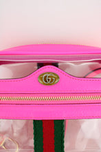 Load image into Gallery viewer, Gucci Clear Ophidia Crossbody PInk