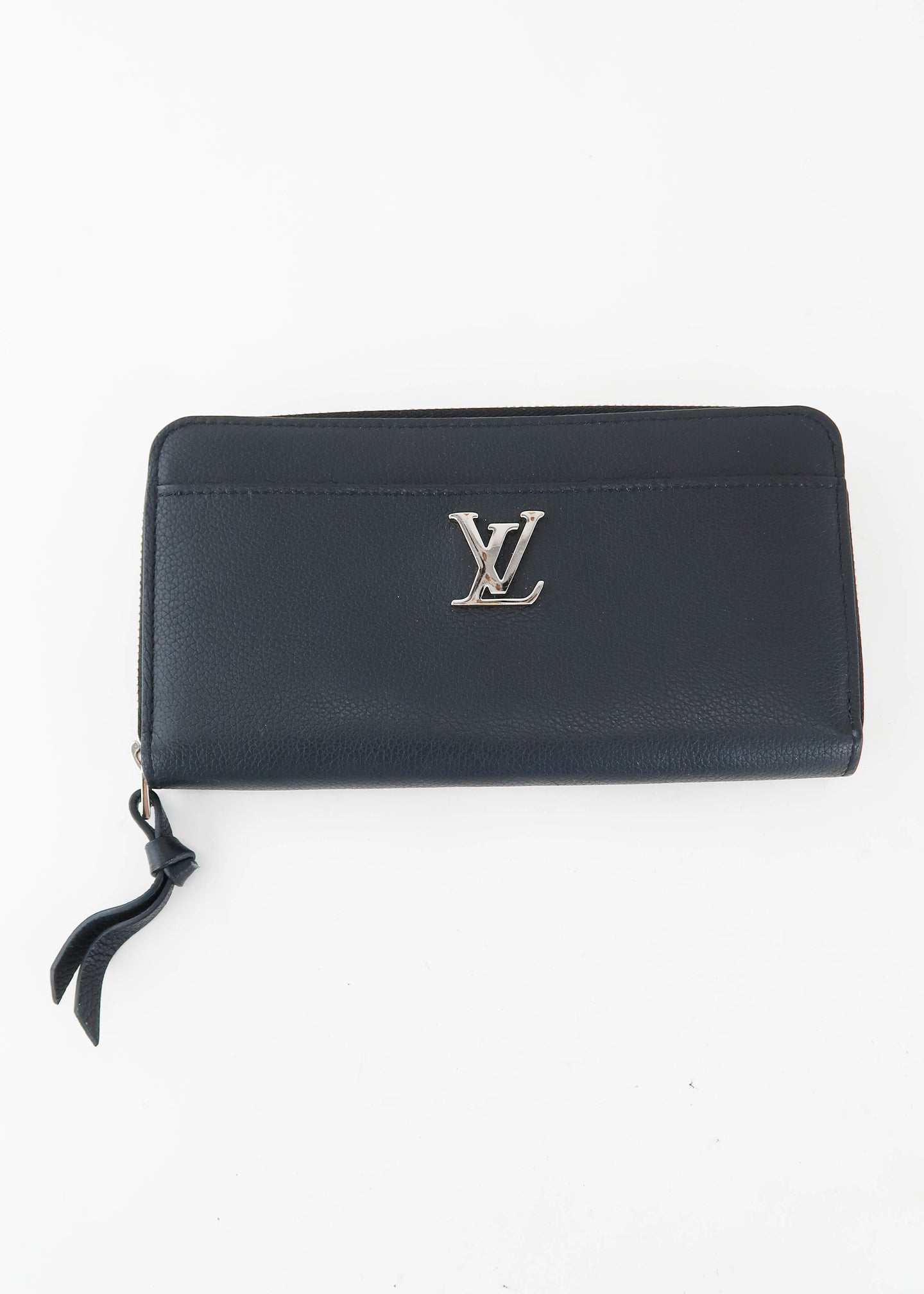 lv zippy wallet black