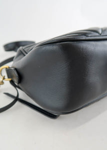 Gucci Marmont Matlasse Small Shoulder Bag Black