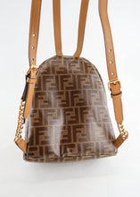 Load image into Gallery viewer, Fendi FF Zucca Backpack Brown