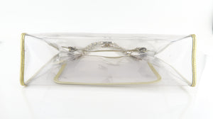 Chanel Naked Clear Large Tote Gold