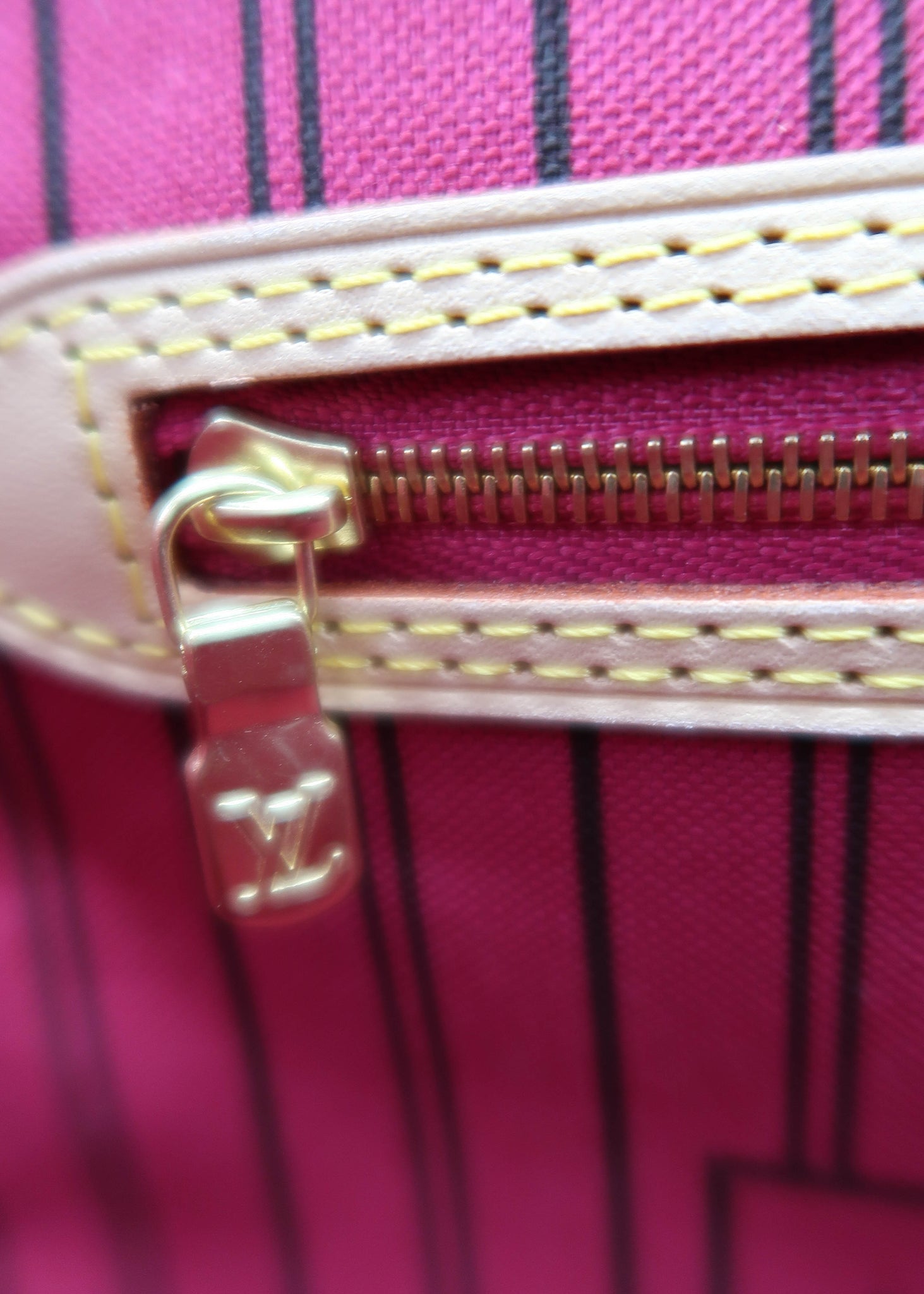 Louis Vuitton Bag With Pink Inside
