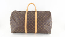 Load image into Gallery viewer, Louis Vuitton Monogram Keepall 55 Bandouliere